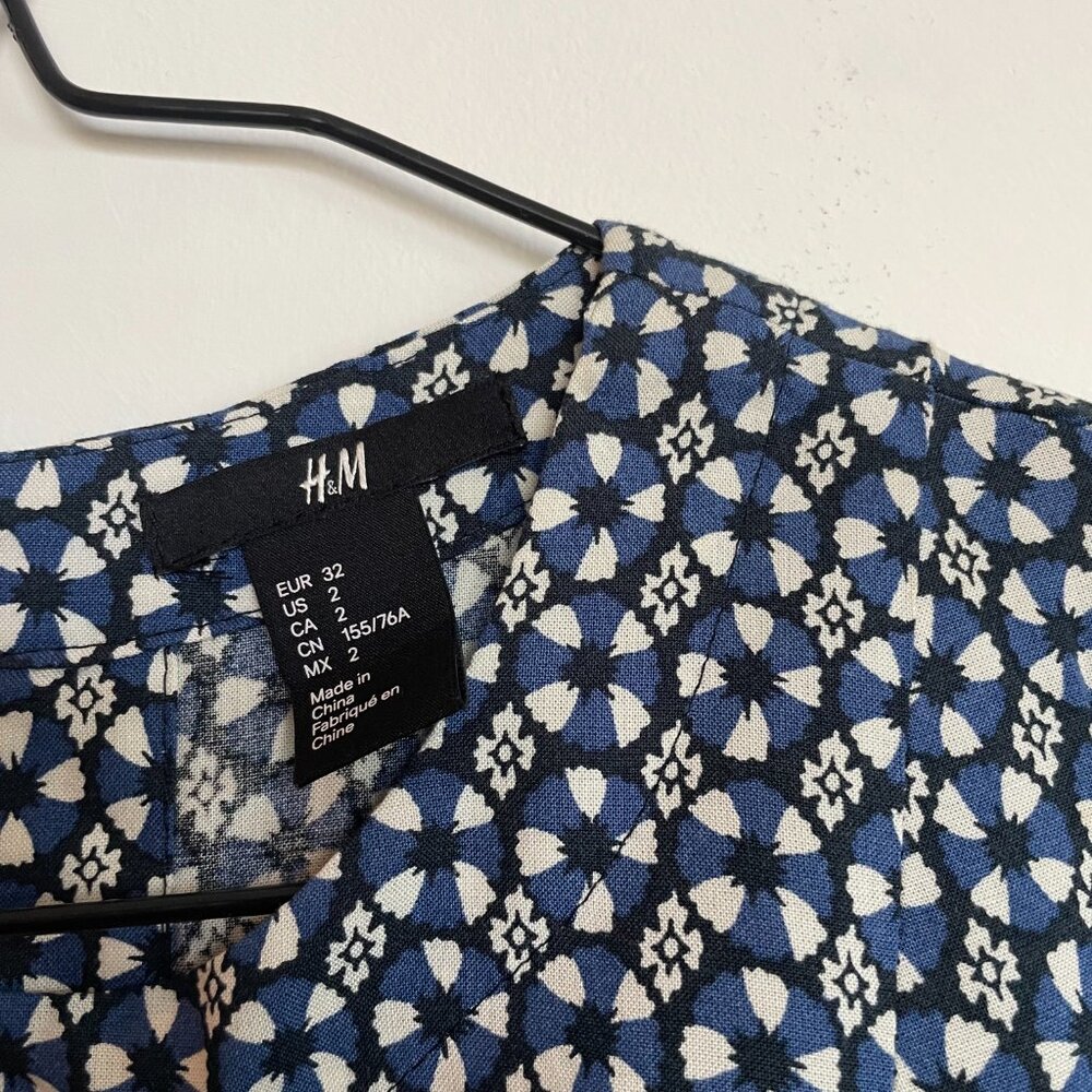 H&M Babydoll Print Dress - Picture 5 of 7